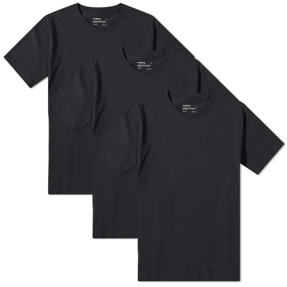 Clean Jersey 3-Pack T-Shirt