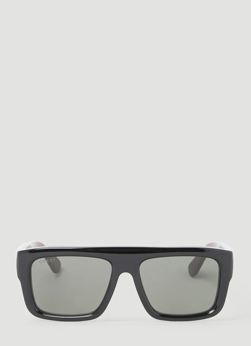 Rectangular Frame Sunglasses