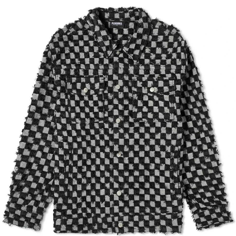 Curfew Checker Trucker Jacket