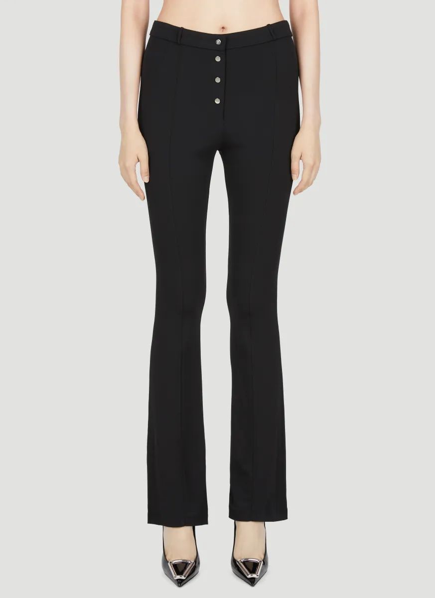 Flare Button Pants