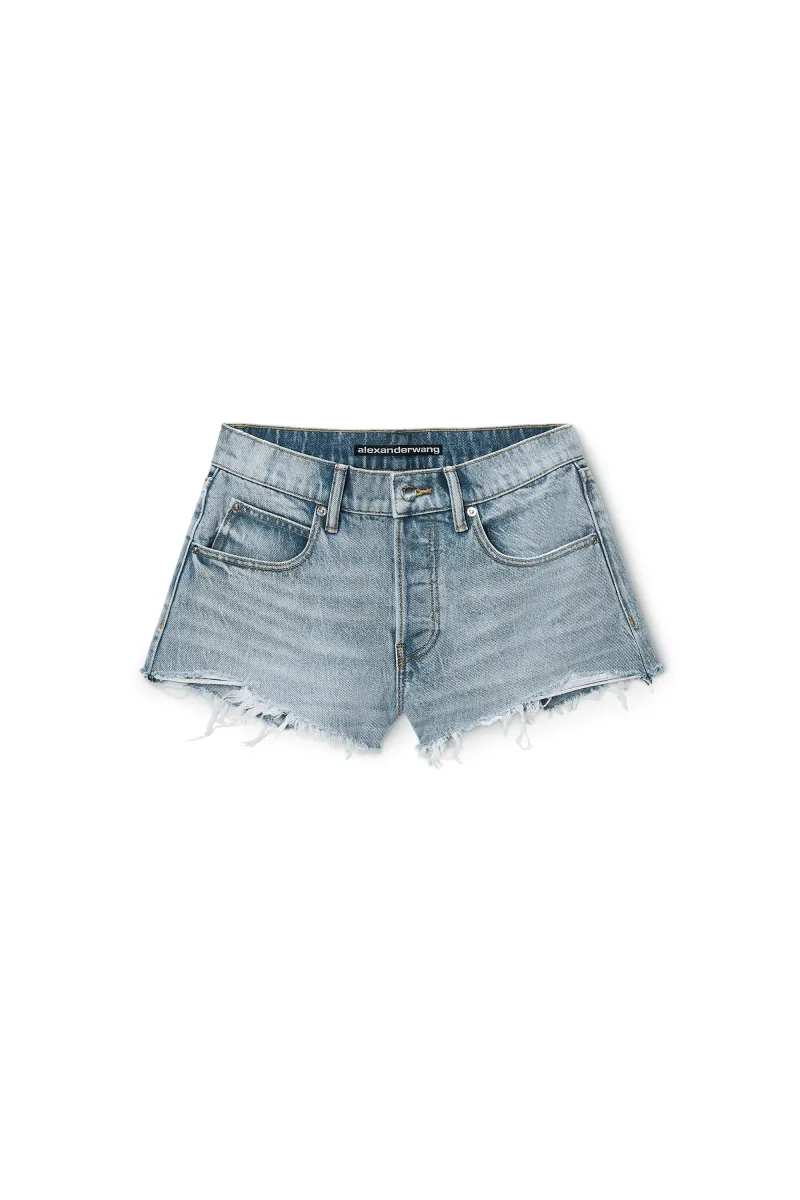 CRYSTAL HOTFIX LOGO POCKET RELAXED SHORT