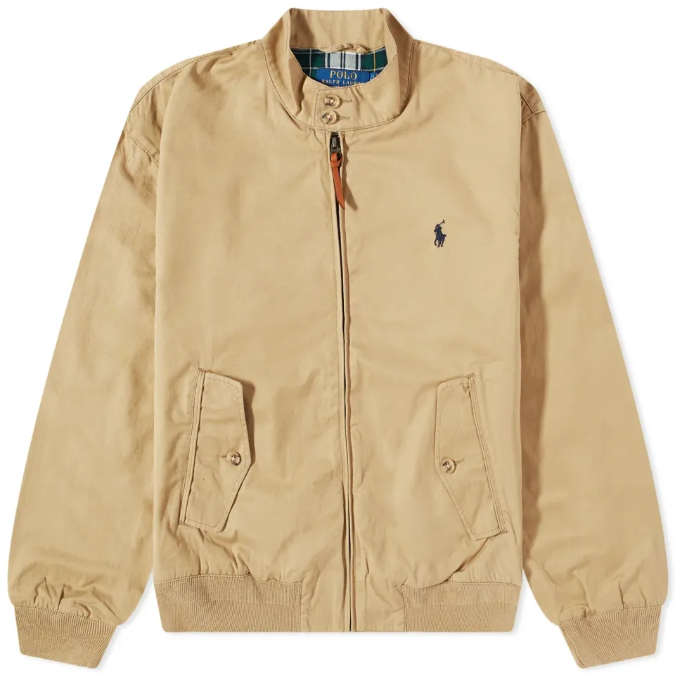 Lined Windbreaker Harrington Jacket