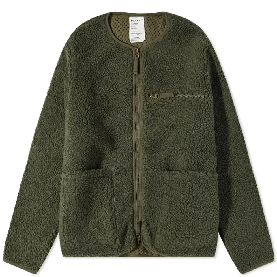Fleece Layer Cardigan