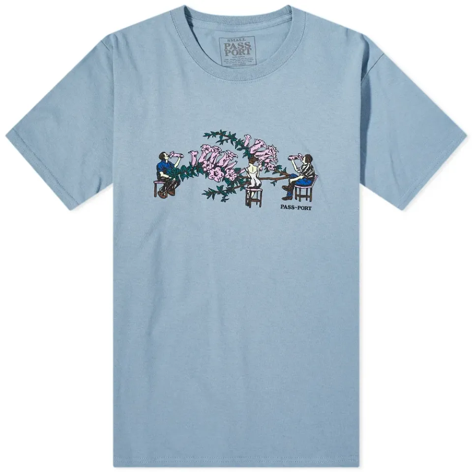 Pass-Port Floral Bar T-Shirt