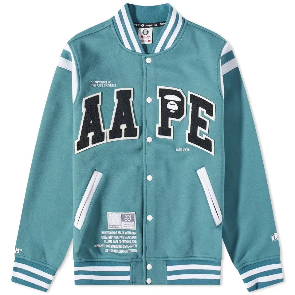 AAPE Varsity Logo Baseball Jacket