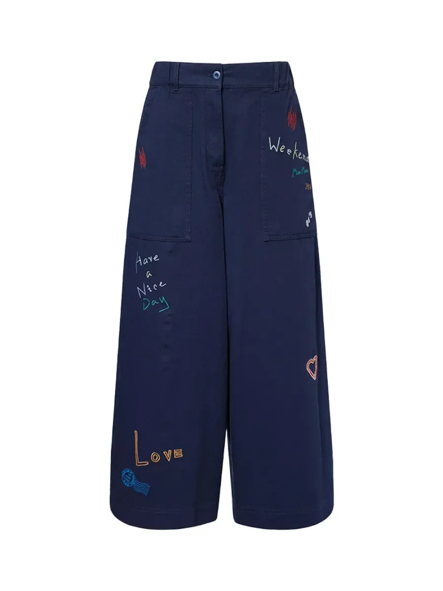 lotus trouser Ultramarine