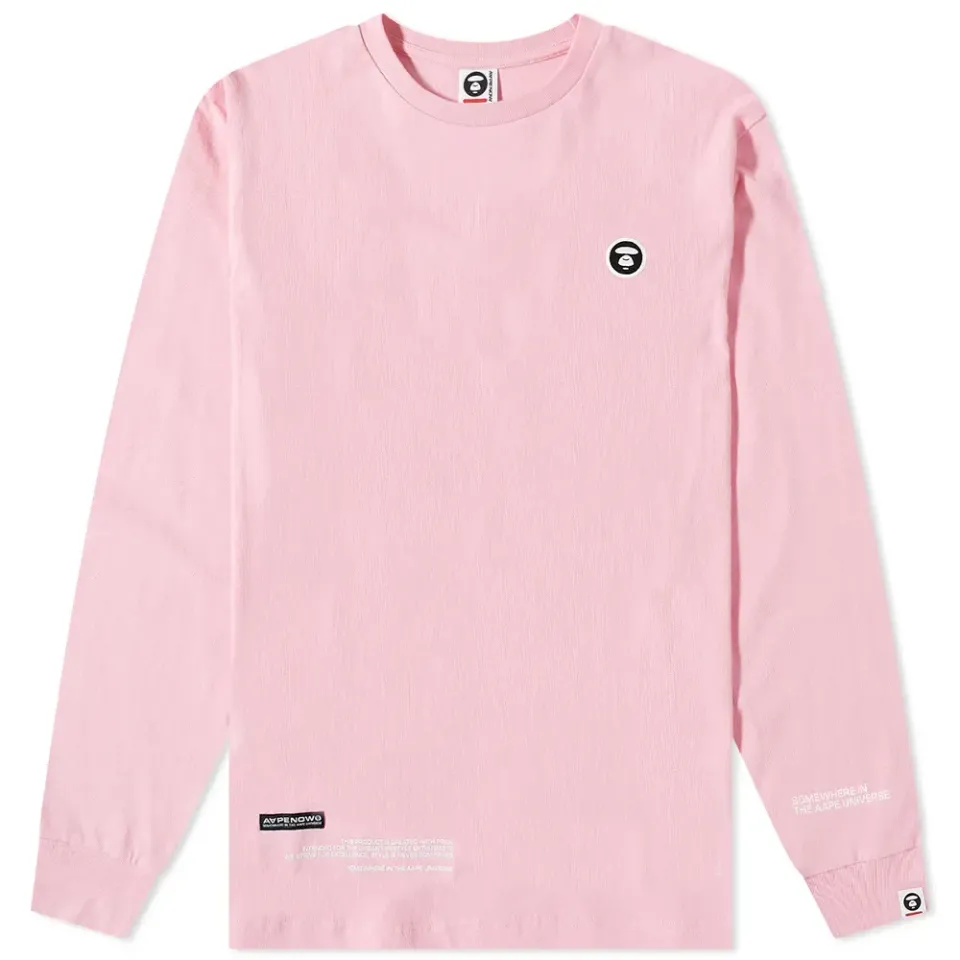 AAPE Long Sleeve AAPE Now T-Shirt