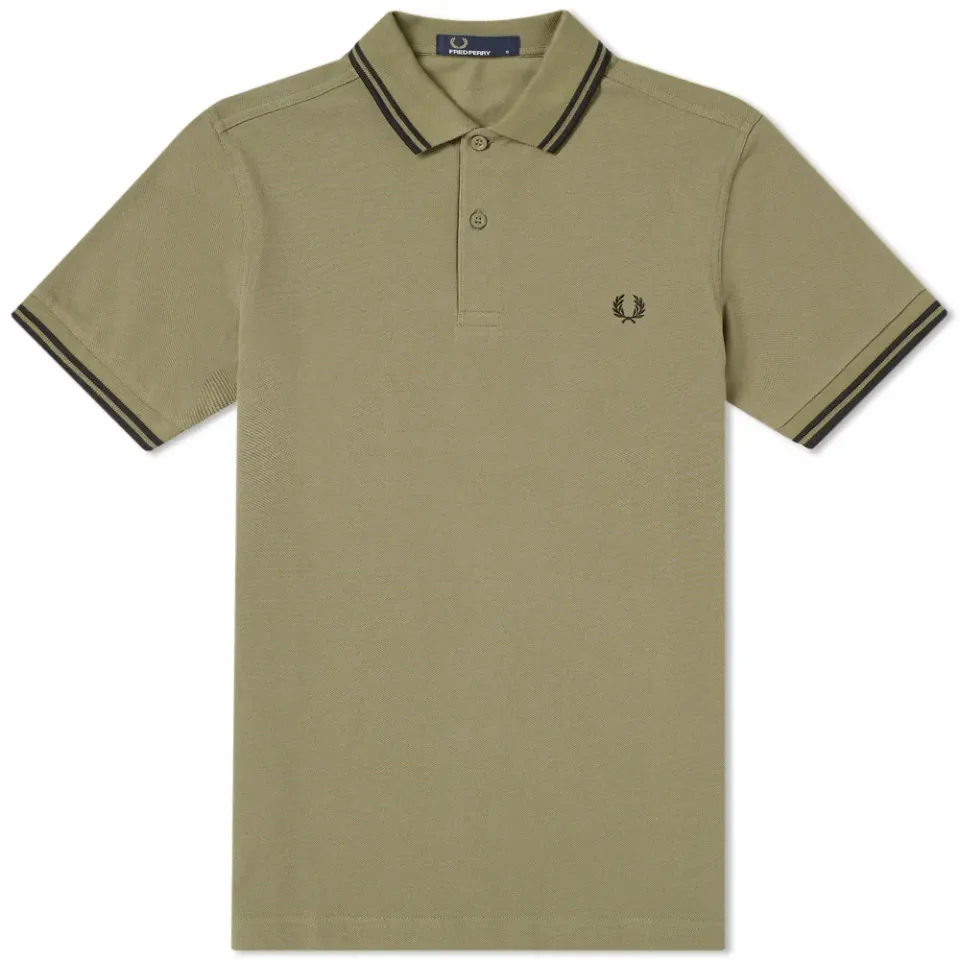 Fred Perry Slim Fit Twin Tipped Polo