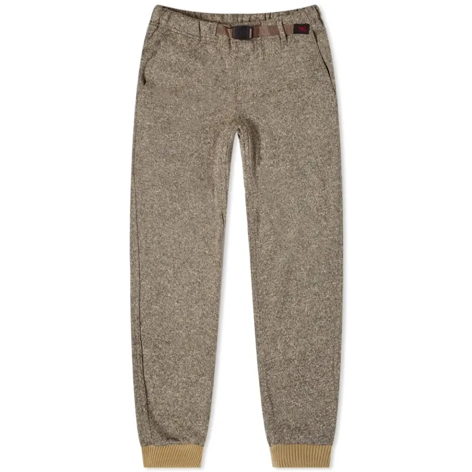 Bonding Knit Fleece Narrow Rib Pants