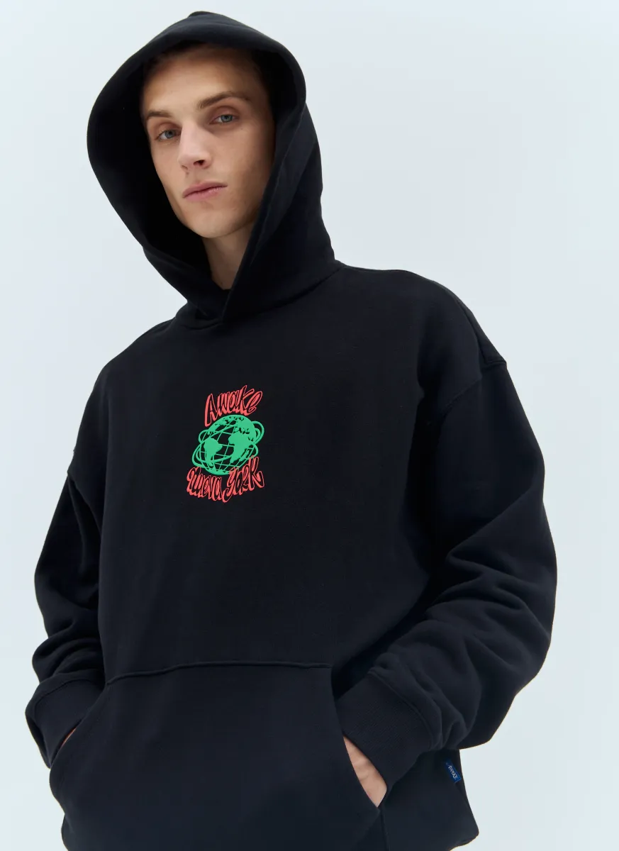 Globe Hooded Sweatshirt