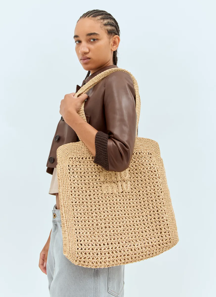 Woven Fabric Tote Bag