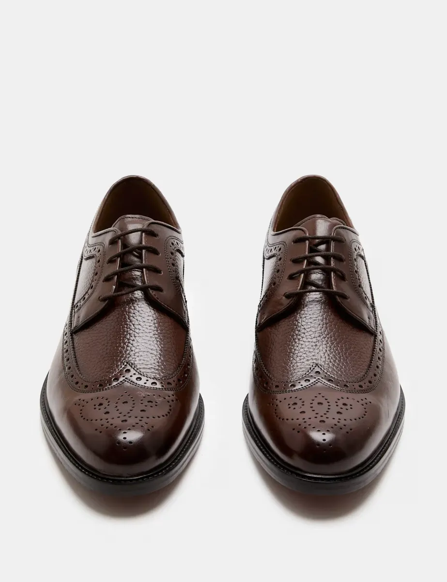 Leather Brogues Brown