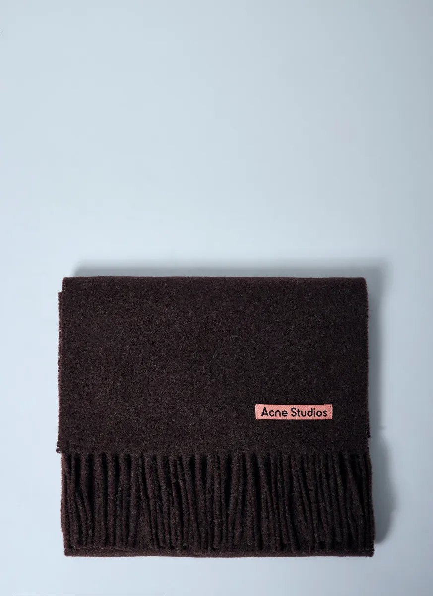 Fringe Wool Scarf