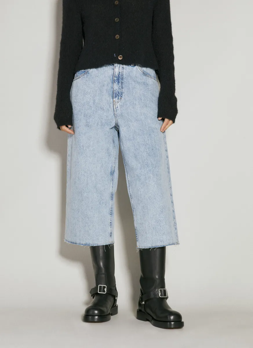 Half Cut Jeans