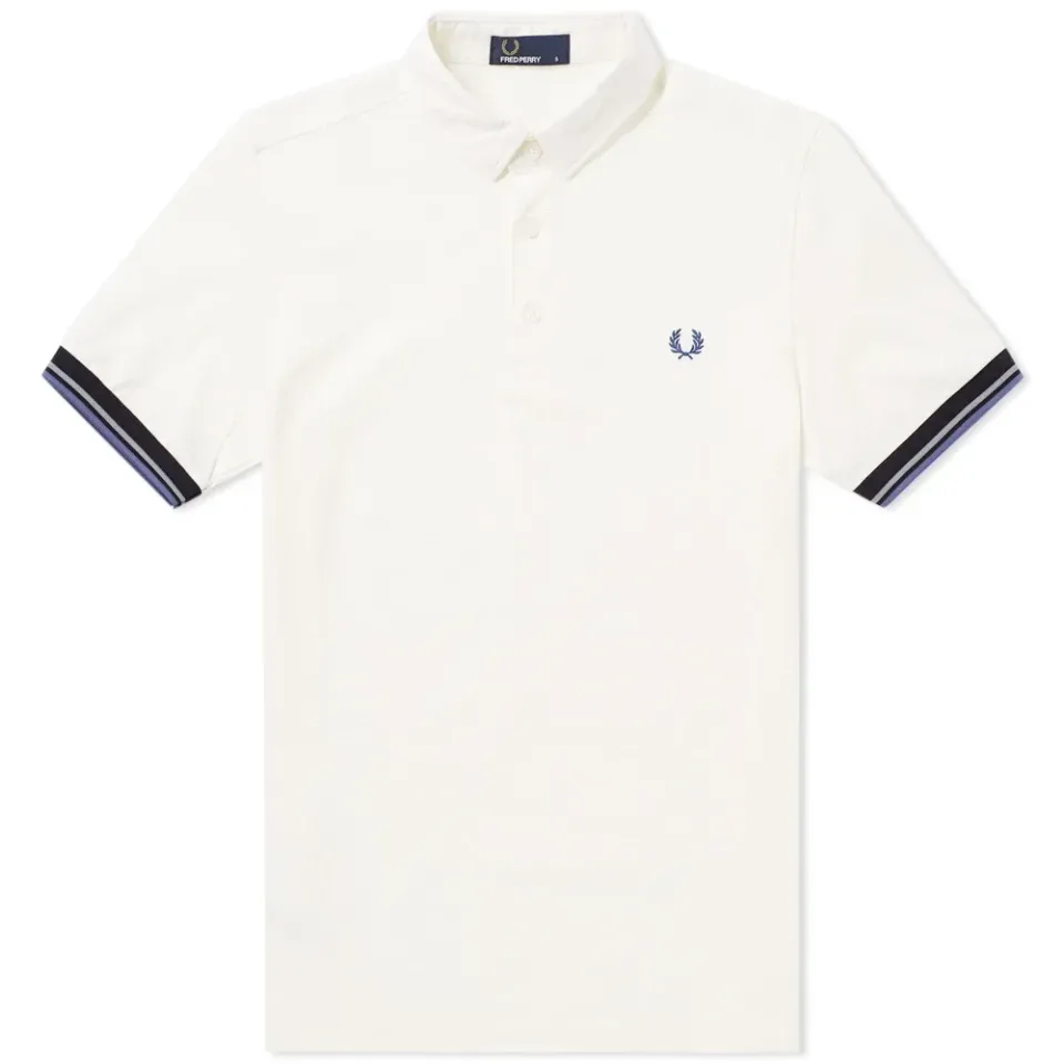 Fred Perry Woven Collar Pique Polo