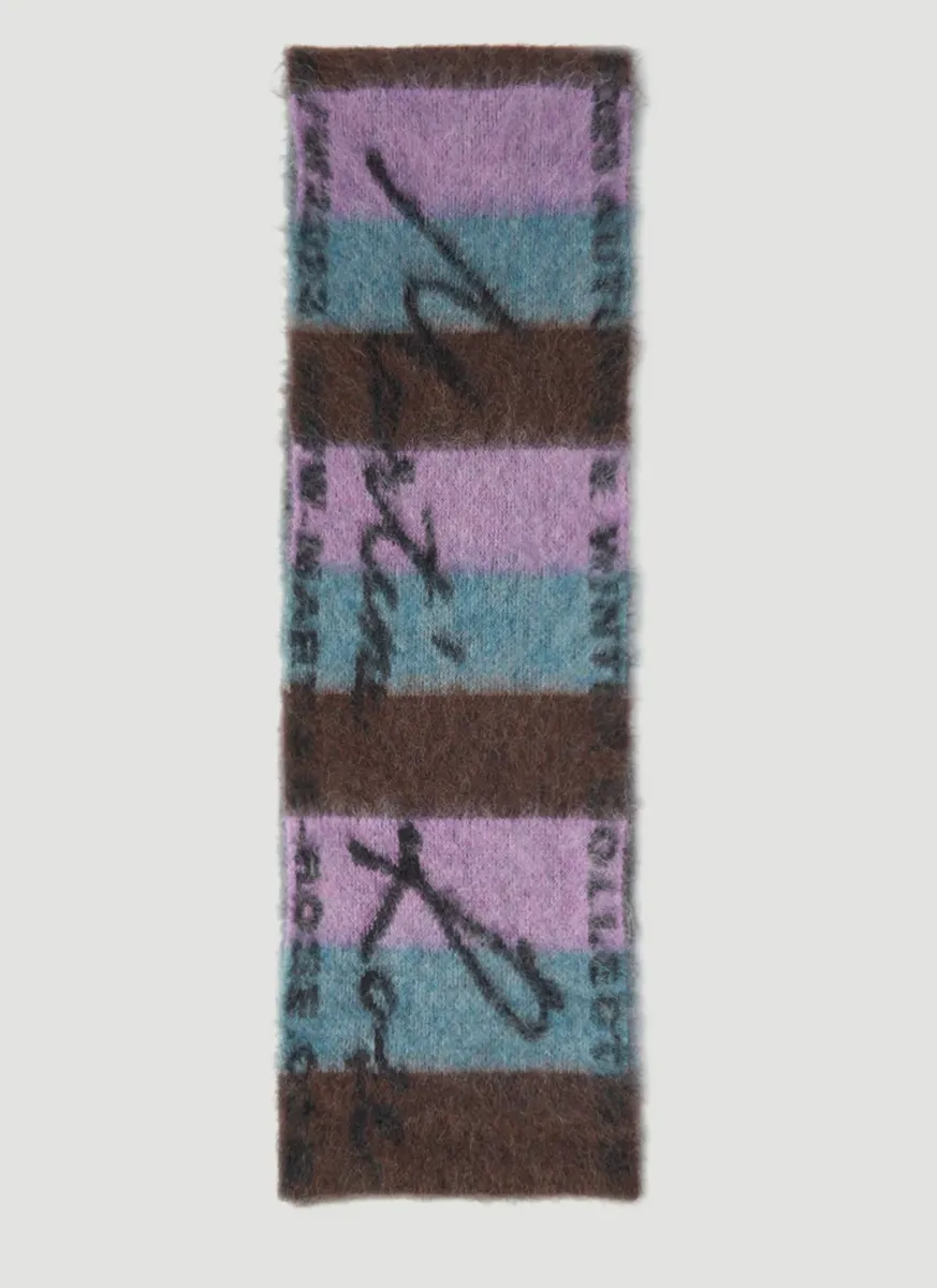 Brushed Signature Scarf