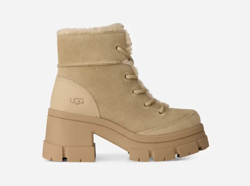 Brooklyn Lace Up WP Boot, Polyester/Cotton/Wool