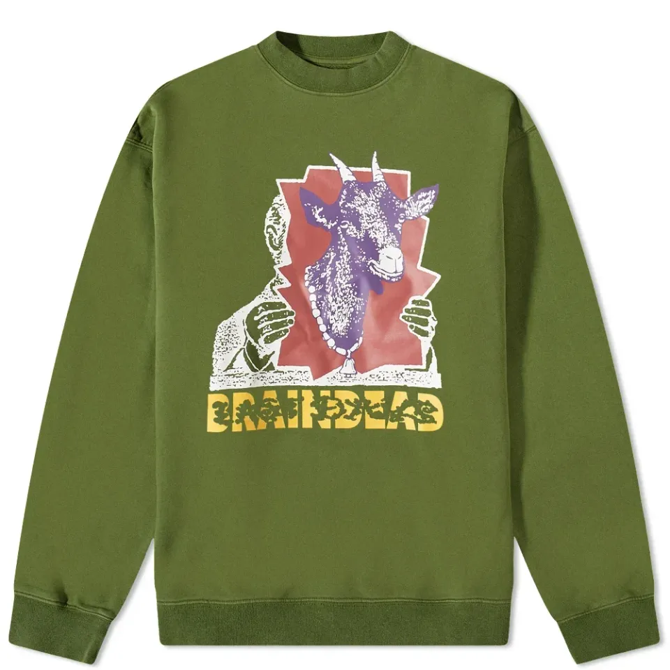 Goat Lady Crew Sweat