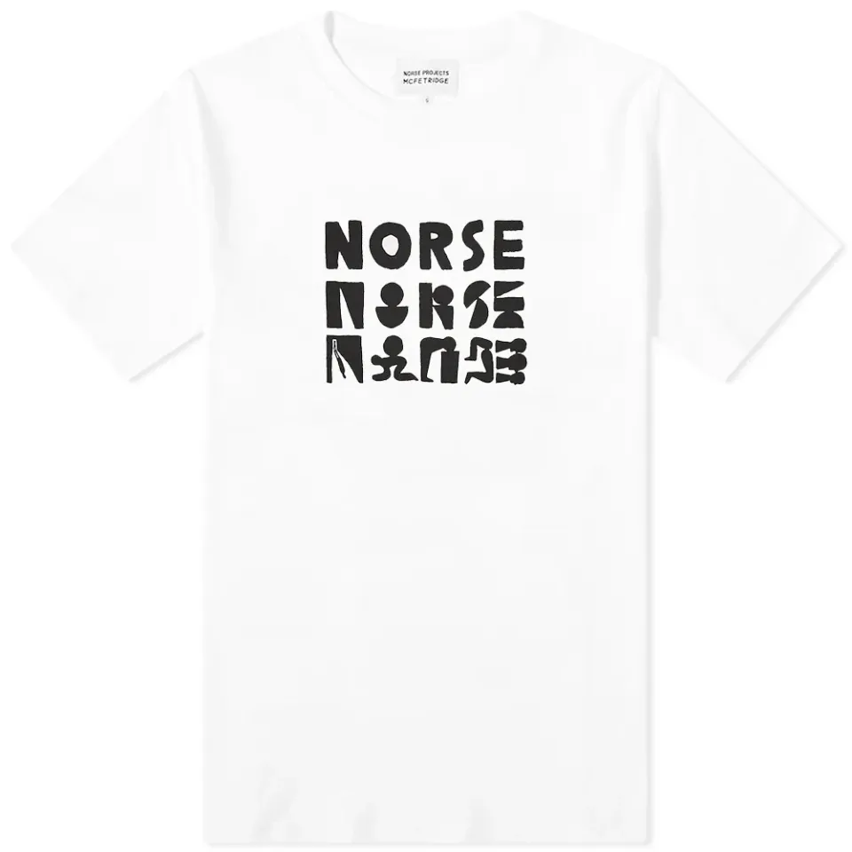 X Geoff Mcfetridge Niels Norse Logo T-Shirt