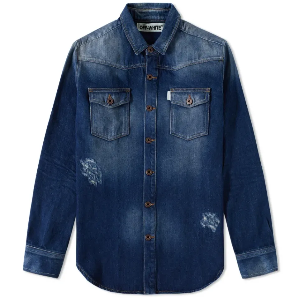 Brushed Denim Shirt