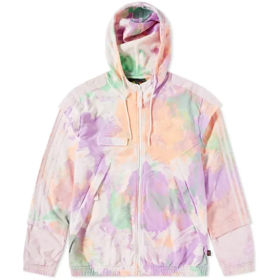 x Pharrell Williams Hu Holi Full Zip Hoody 'Holi Powder Dye'