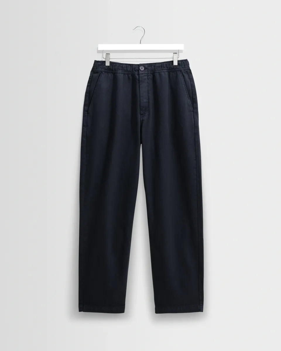 Kurt - Navy Organic Cotton Trousers