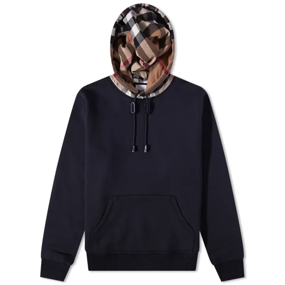Samuel Check Hood Hoodie