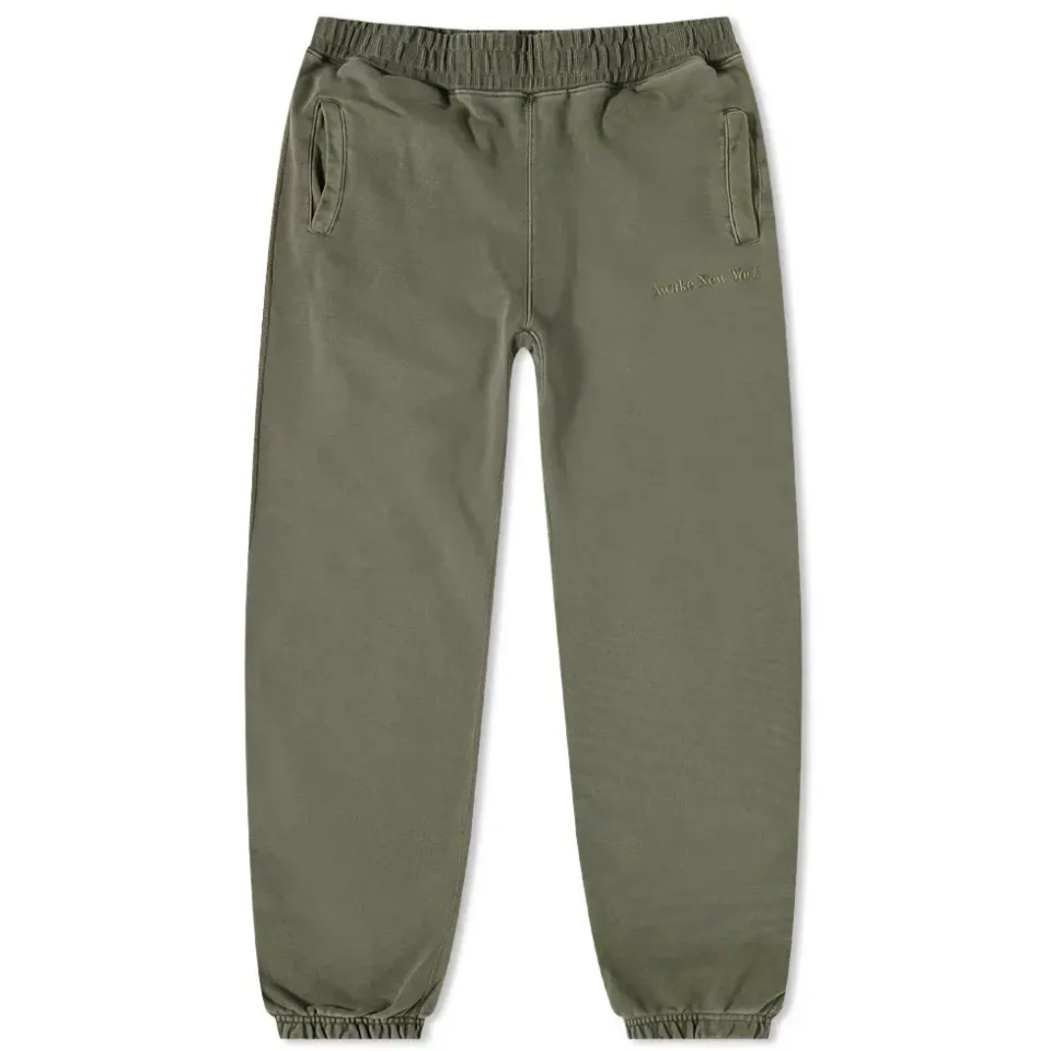 Pigment Dyed Embroidered Sweat Pant