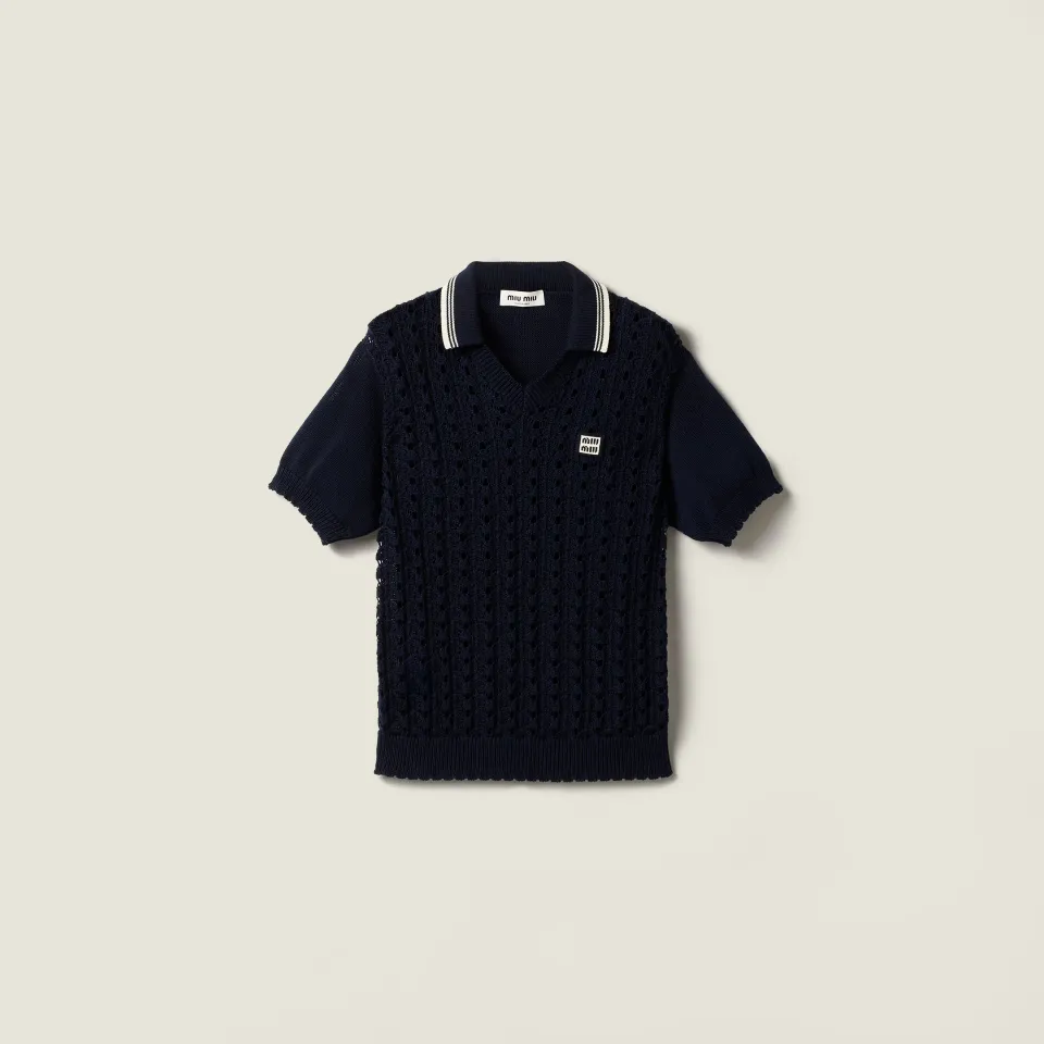 Cotton polo shirt