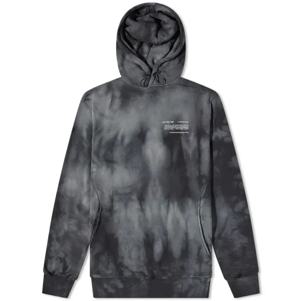 Popover Small Graphic Tie Dye Hoody