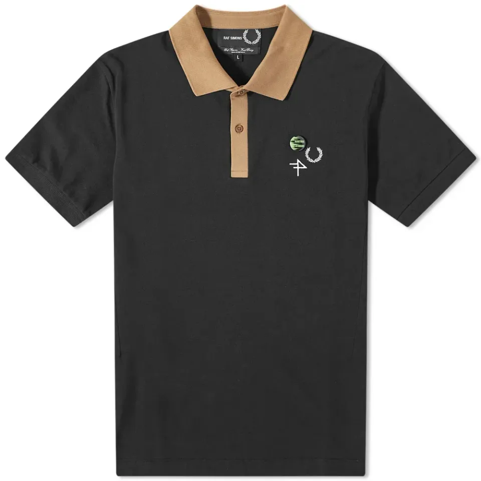 Contrast Collar Polo Shirt