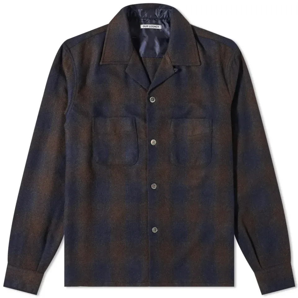 Huesen Check Overshirt