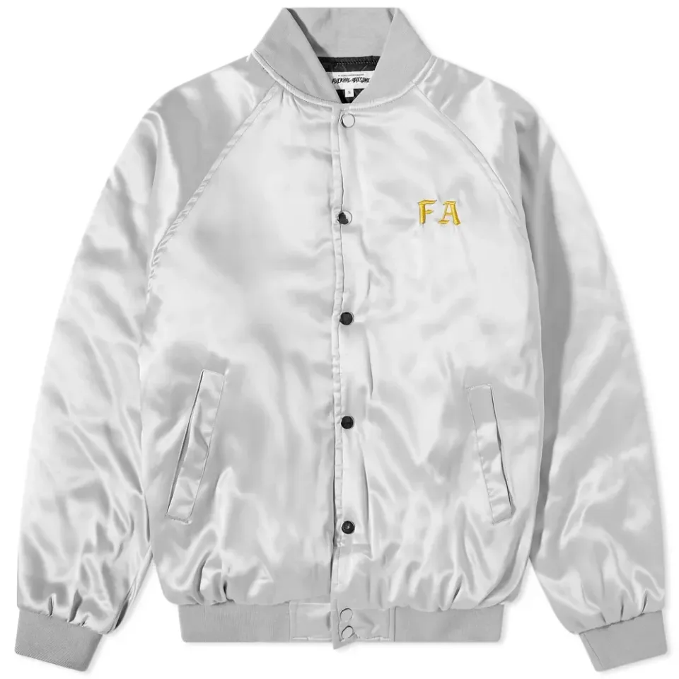 Angel Burn Baseball Jacket