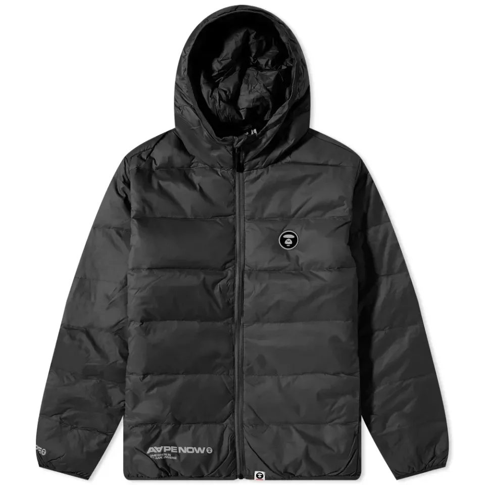 AAPE AAPE Now Lightweight Hooded Down Jacket