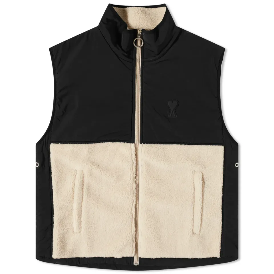 AMI Sherpa Fleece Gilet