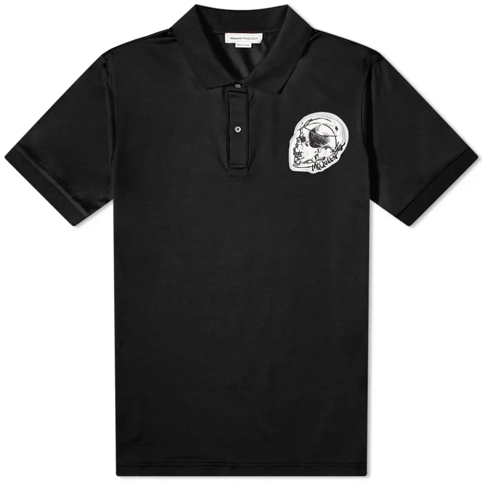 Skull Badge Polo Shirt