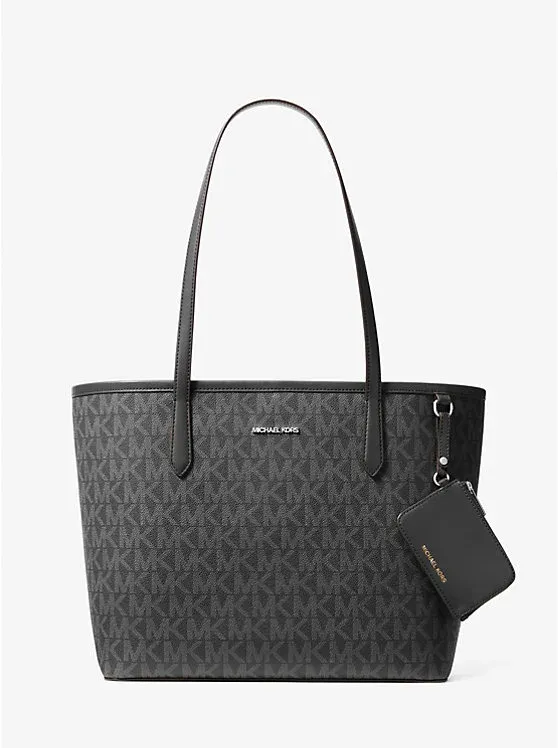 Jet Set Large Signature Logo Tote Bag