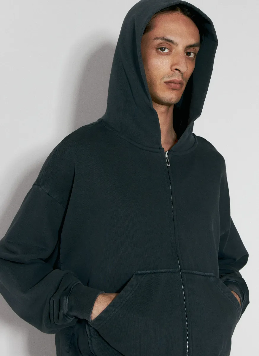 Luster Zip-Up Hooded Jacket