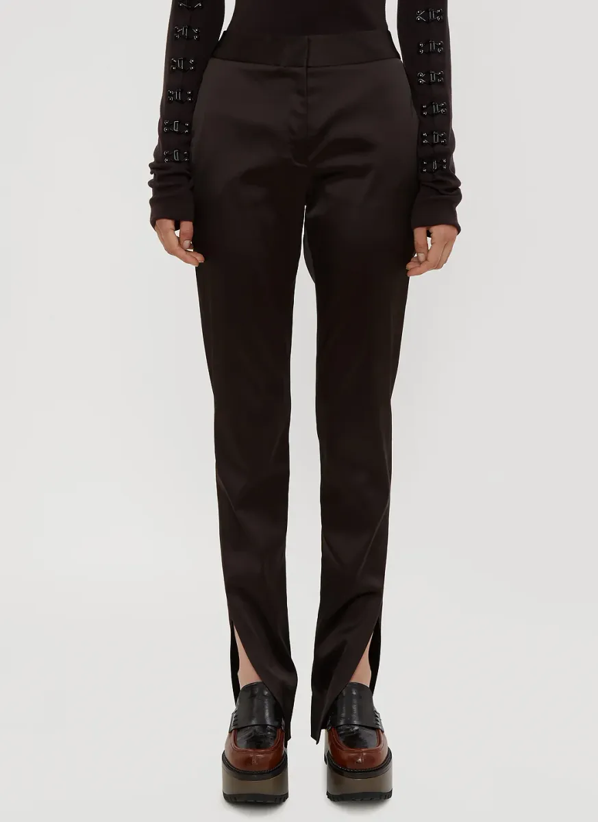 Tailored Split Hem Pants