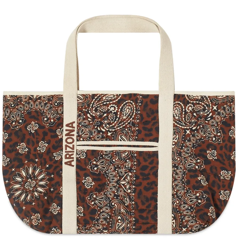 Bandana Print Tote Bag