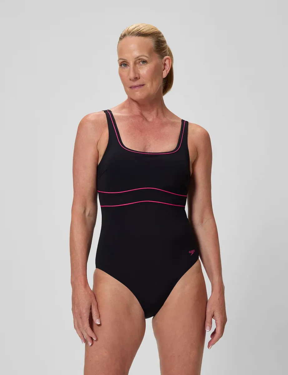 Solid Contour Eclipse One Piece Black Mix
