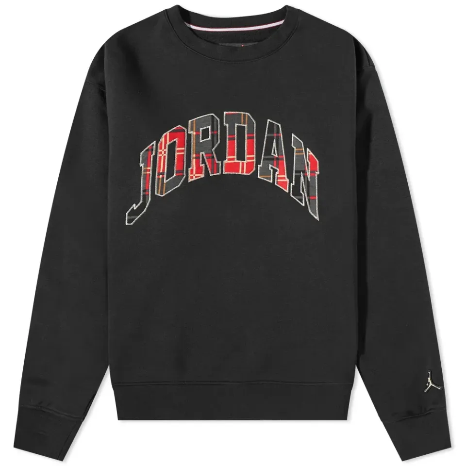Check Logo Crew Sweat