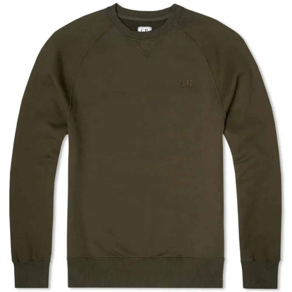 Garment Dyed Mako Fleece Crew Sweat