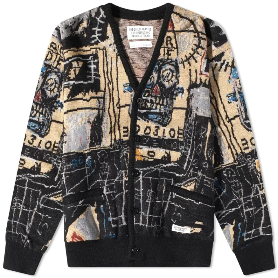 Jean-Michel Basquiat Cardigan