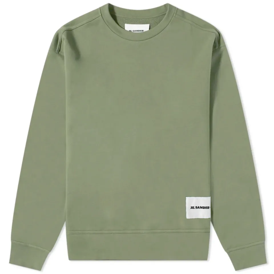 Plus Logo Patch Crew Sweat
