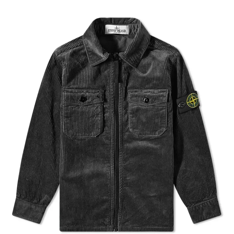 Cord Zip Overshirt