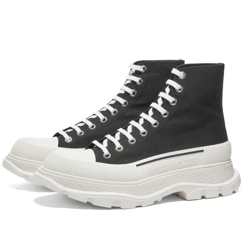 Tread Slick Canvas High Top Logo Sneaker