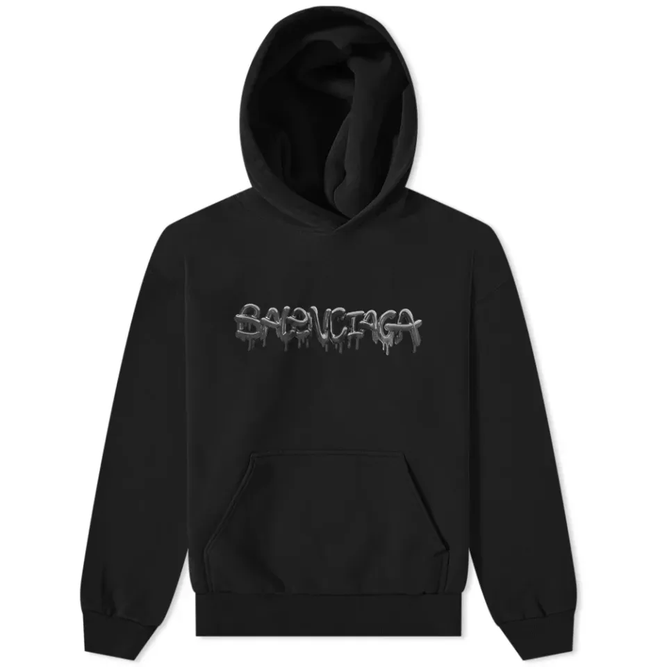 Slime Logo Oversized Popover Hoody