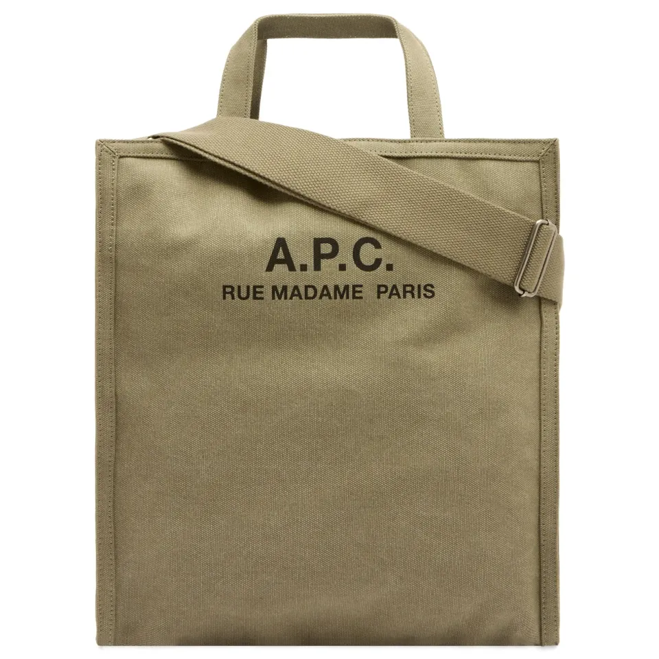 A.P.C. Recuperation Heavy Canvas Tote Bag