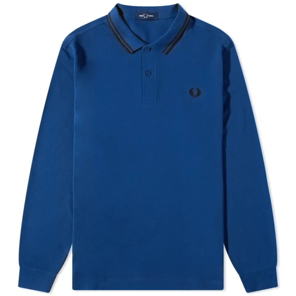 Long Sleeve Twin Tipped Polo
